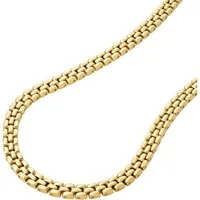 Fossil Gliederkette Schmuck Geschenk Edelstahl ARDEN