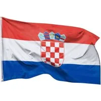 PHENO FLAGS Flagge Kroatien Flagge 90 x 150 cm Kroatische Fahne Nationalflagge (Hissflagge für Fahnenmast), Inkl. 2 Messing Ösen