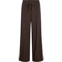 Vila Sweathose VICLUA HW WIDE TRACK PANTS - NOOS Materialmix, weit geschnitten