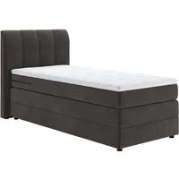 Home affaire Boxspringbett Finja, besonders komfortable Liegehöhe, mit praktischem Bettkasten