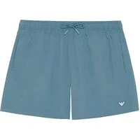 Emporio Armani Badeshorts Boxer Beachwear mit kleiner Adler-Stickerei