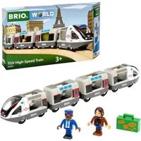 BRIO® Spielzeug-Eisenbahn BRIO® WORLD, TGV Hochgeschwindigkeitszug