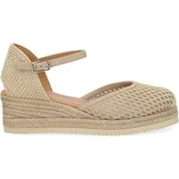 Unisa Unisa CHASKA_BS BARLEY, Sandaletten, Braun, Damen Sandalette