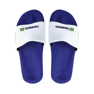 Havaianas SLIDE BRASIL FC Unisex Erwachsene Sandale Badelatsche 4142616 blau