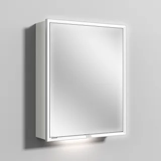 Sanipa Reflection Spiegelschrank MILO 60 mit LED-Beleuchtung, Weiß-Soft, AU03143 AU03143