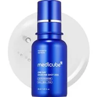 Medicube Gesichtsserum One Day Exosome Shot Pore Ampoule 2000 – Porenverfeinerndes Serum mit 2000 ppm Exosomen & Mikronadeln, glättet, das Hautbild, regeneriert & beruhigt empfindliche Haut – 30 ml