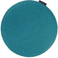 Magma Heimtex Stuhlkissen Stuhlkissen AVARO Filz rund petrol 35x2cm