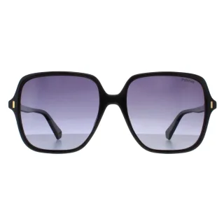 Polaroid Square Womens Schwarz Grau Gradient Polarisiert PLD 6219/S
