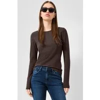 QS Langarmshirt T-Shirt Softes Longsleeve aus Baumwollstretch