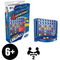 Hasbro Spiel Kompaktspiel 4 Gewinnt Spass überall!