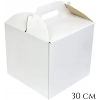 Festivalartikel Tortenschneider Hochwertige, stabile Tortenschachtel 30x30x25 cm – ideal für Torten .