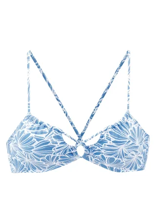LASCANA - Venice Beach LM exkl. Sport Bustier-Top blue - Gr. - 34A