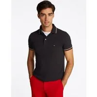 Tommy Hilfiger Poloshirt TIPPED SLIM FIT POLO mit Kontrast-Details