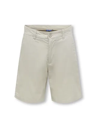 KIDS ONLY - -OSJINUS LOOSE LINEN 0580 SHORTS PNT Silver Lining - Gr. - 158