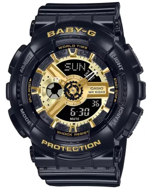 Casio Baby-g Damen Schwarz Uhr BA-110X-1AER