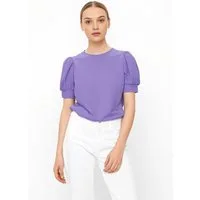Vero Moda T-Shirt VMKERRY 2/4 O-NECK TOP VMA JRS NOOS mit Rundhalsausschnitt