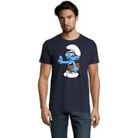 Blondie & Brownie T-Shirt Herren Schlaubi Schlumpf Buch Schlumpfhausen Schlumpfine