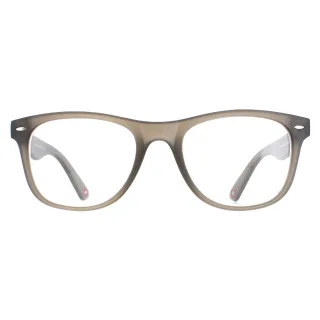 Montana Square Unisex-Brille Grau
