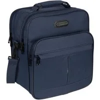 EAAKIE Umhängetasche Arbeitstasche Umhängetasche Messenger Flugbegleiter Herrentasche Blau