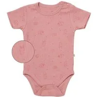 biorganic Kurzarmbody Baby Nature Relax Modal für Jungen und Mädchen Unisex Kurzarm (1-tlg) gerippte Textilstruktur (Ripp), Modal und Bio-Baumwolle, Größe 56 - 86
