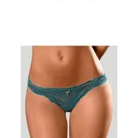 LASCANA String Premium Dessous aus zarter Spitze mit feiner Zierschleife und Accessoire