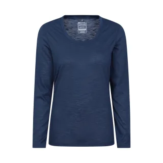 Mountain Warehouse - "Agra" Oberteil für Damen Langärmlig (Marineblau)