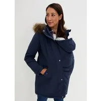bonprix Umstandsjacke mit elastischem Gummizug, seitlicher Erweiterung durch Reißverschlüsse