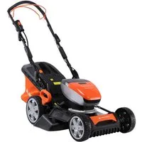 Yardforce Akkurasenmäher LM C46-EU, 46 cm Schnittbreite, mit zentraler 7-fach-Schnitthöhenverstellung