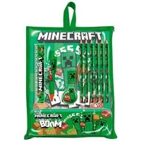 Minecraft Kreativset Minecraft Boom Schreibwarenset mit Halter