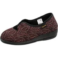 Fischer-Markenschuh Dora Hausschuh Microstretch, Textilfutter, Weite H, zum Schlupfen