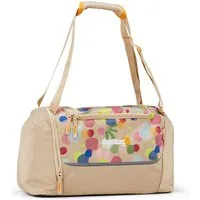 ergobag Schulranzen Sporttasche Flower PowBär 25/26 (1 Stück), mit Nassfach, Schuhfach, Schultasche, Sportbeutel