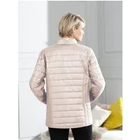 Sieh an! Allwetterjacke Steppjacke Langarm für die Übergangszeit, mit Stehkragen