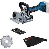 Akku-Flachdübelfräse GFF 18V-22 Professional Solo, 18 Volt, Nutfräse blau/schwarz, ohne Akku und Ladegerät