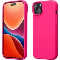 kwmobile Handyhülle Hülle für Apple iPhone 15, Hülle Silikon gummiert - Handyhülle - Handy Case Cover