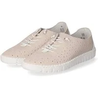 Rieker Rieker M2356-31 Damen Glattleder taupe Schnürschuh