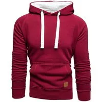 Amaci&Sons Kapuzenpullover LANSING Kapuzenpullover Herren Basic Kontrast Sweatjacke Pullover Hoodie Sweatshirt