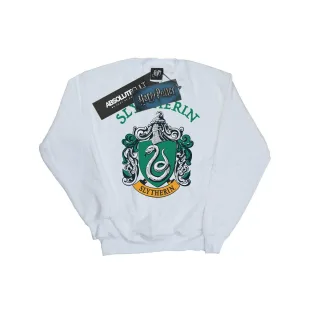 Harry Potter - "Slytherin" Sweatshirt für Mädchen (Weiß)