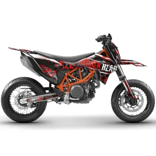 Broken Head MX Motorradekor Squadron Rebelution Für KTM