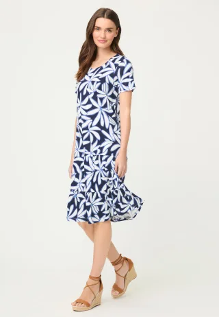 Olsen - Dress Jersey Short (till 105cm) ink blue - Gr. - 36