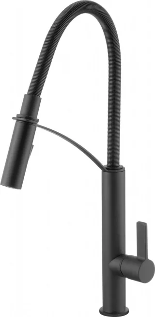 Neuesbad Pure Spültischarmatur schwarz matt NB1DEBGBN72M1