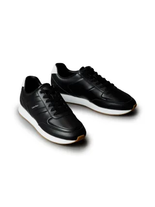 Calvin Klein Jeans Sneaker "RETRO RUNNER LTH TAPE" Runner Sneaker, Halbschuh, Freizeitschuh mit Kontrastbesatz