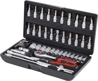 KS Tools 1/4" Steckschlüssel-Satz, 48-tlg - 917.0648