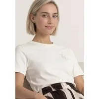 STREET ONE Kurzarmshirt Sommershirt miz Chestprint
