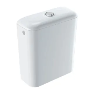 Geberit Keramik-Spülkasten 229420600 Wasseranschluss seitlich, 2-Mengen-Spülung, weiß KeraTect