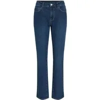 Vila Straight-Jeans VIALICE RW STRAIGHT JEANS DBD SOL30-NOOS Baumwollmischung, straight fit, regular waist