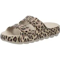 Rieker Sport Pantolette Sommerschuh, Strandschuh, Hausschuh mit zwei verstellbaren Schnallen