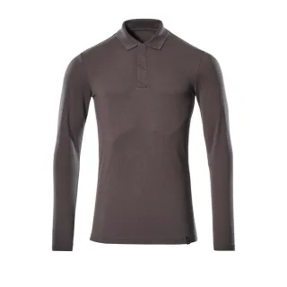 MASCOT Herren Polo-Shirt, Langarm CROSSOVER Dunkelanthrazit 3XL - 20483-961-18-3XL