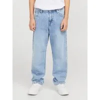 Jack & Jones Junior Relax-fit-Jeans JJICHRIS sitzt bequem und ist ideal für den Alltag Abriebeffekte, modisch, relaxed fit, Denim