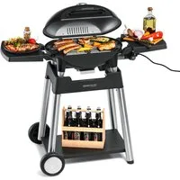 Rommelsbacher Elektrogrill BBQ 4100/S, 2200 W, BARBECUE GRILL MIT GRILLWAGEN
