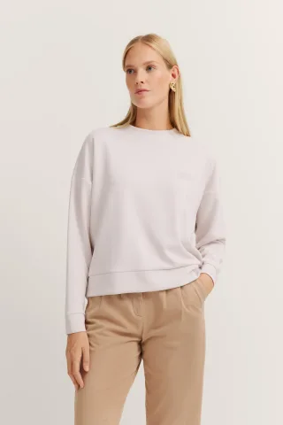 Bugatti Damen Sweatshirt mit Schriftzug